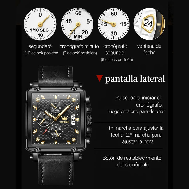 ¡Aquí encuentras relojes de alta calidad para todos los estilos! Reloj para Hombre, Reloj de Plata, Reloj de Oro, Reloj de Cuarzo, Reloj Automático, Reloj Cronógrafo, Reloj Mecánico.
