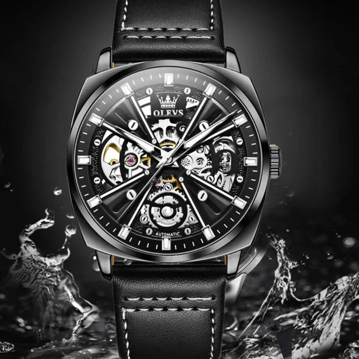 La pulsera del Vértice Plata está cuidadosamente diseñada con materiales premium, combinando la elegancia del cuero legítimo. Proporciona una comodidad incomparable y una sensación única de estar usando un reloj casi imperceptible en la muñeca.