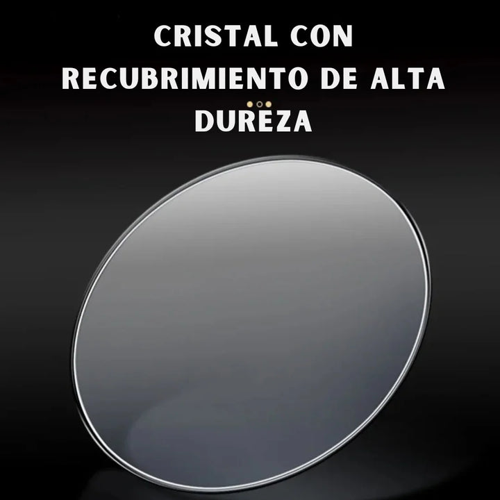 La pulsera del Vértice Plata está cuidadosamente diseñada con materiales premium, combinando la elegancia del cuero legítimo. Proporciona una comodidad incomparable y una sensación única de estar usando un reloj casi imperceptible en la muñeca.